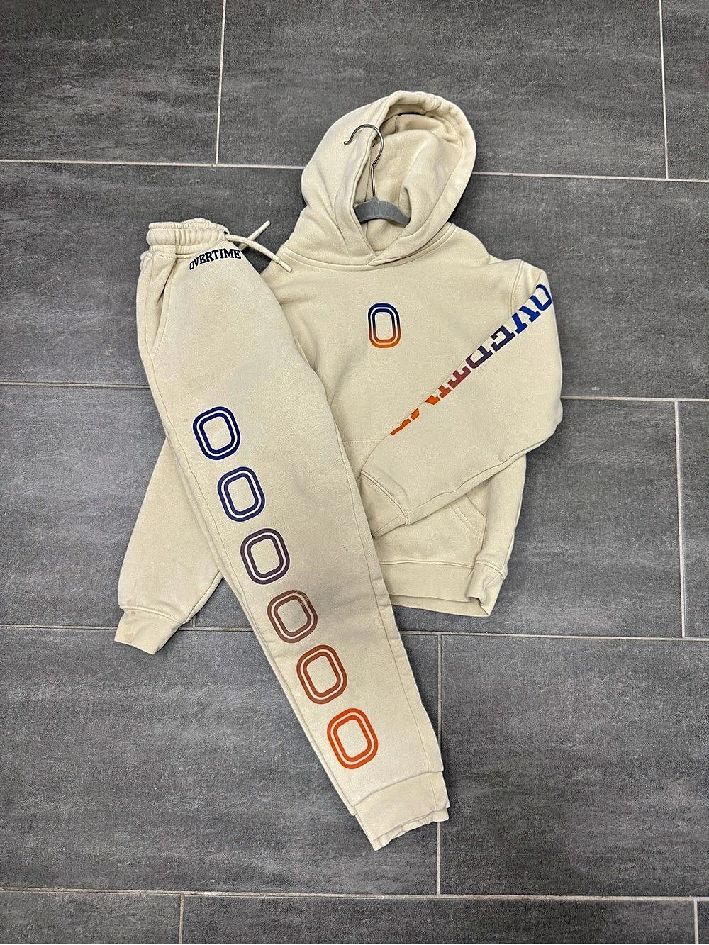 Overtime Gradient Hoodie and Joggers Set